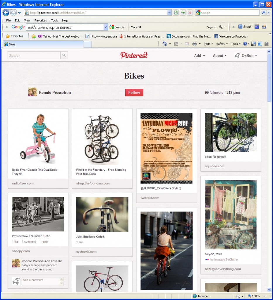 Ronnie Presseisen Pinterest Thought Leader Example Ronnie Presseisen Pinterest Thought Leader Example